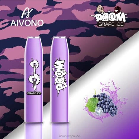 Aivono AIM BOOM 600 جليد العنب NX24D6359 | Aivono Vape Review